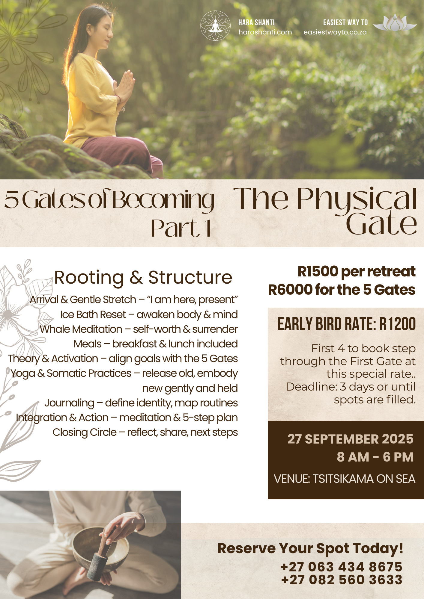 Retreat 1: The Physical Gate – Rooting & Structure