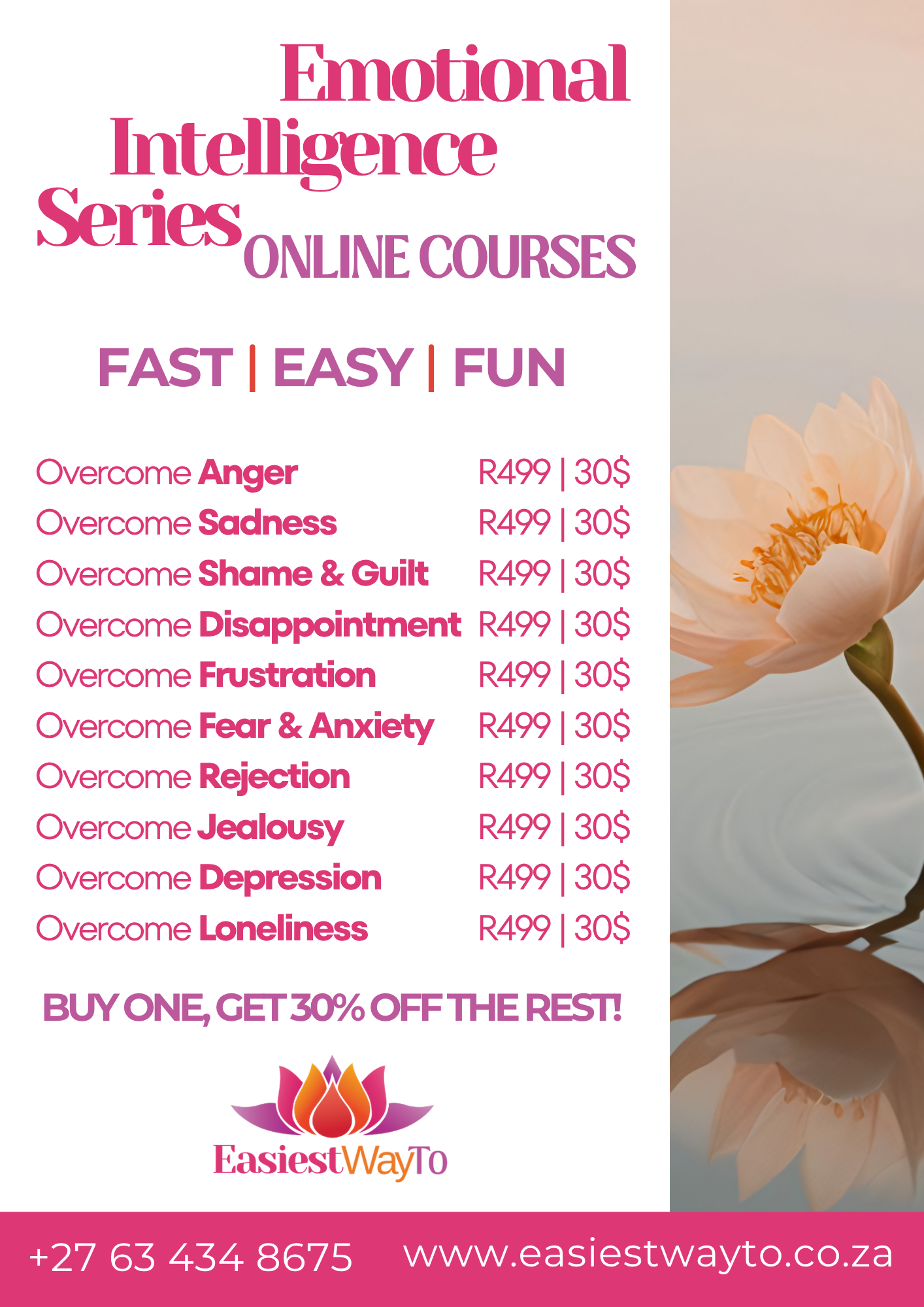 Online Course Overcome Fear And Anxiety