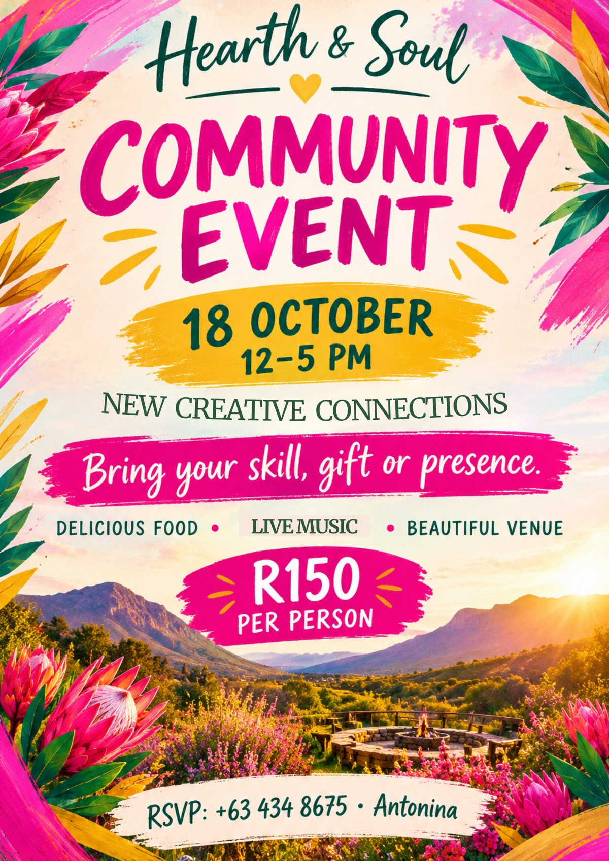 Hearth & Soul Community Event