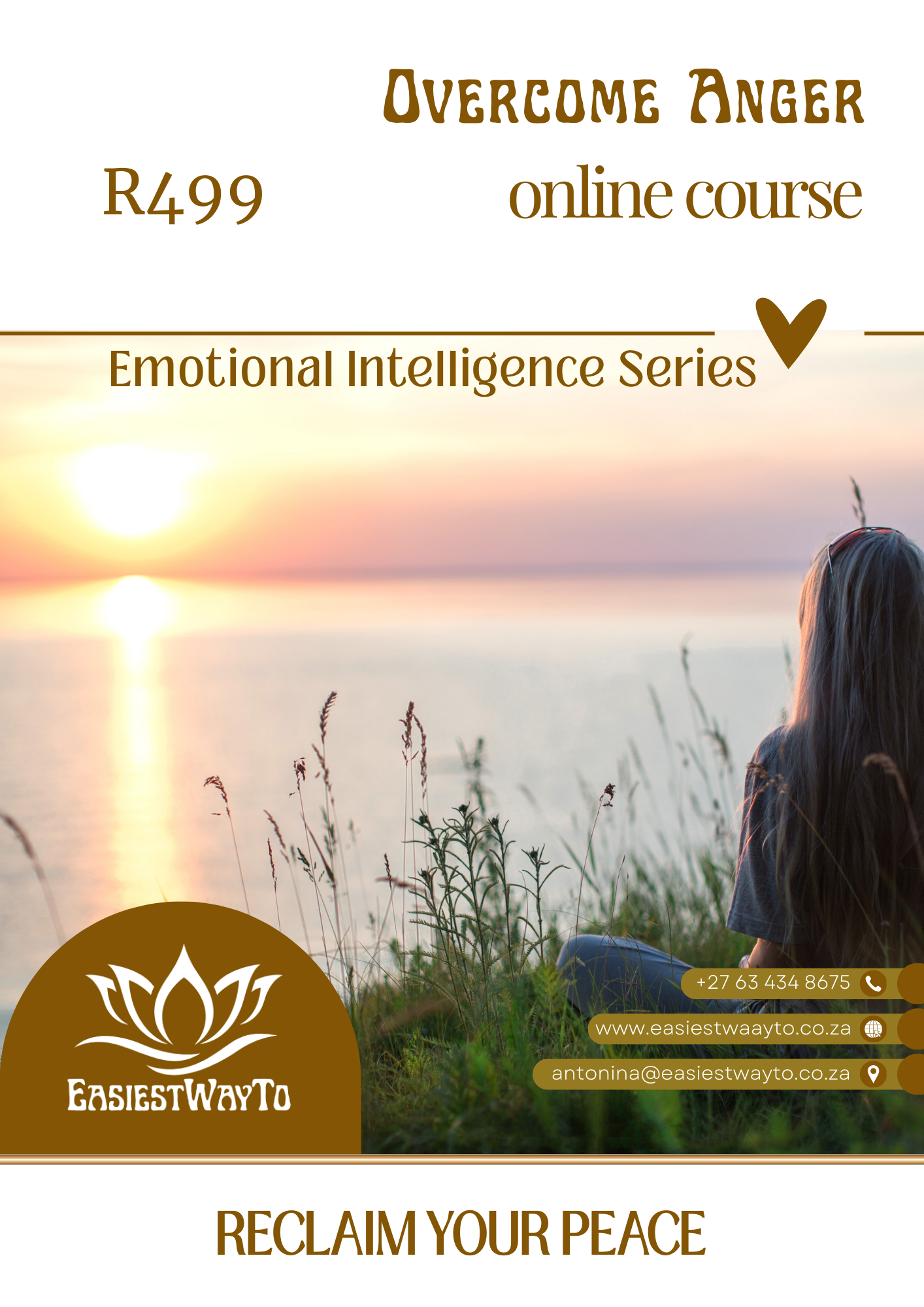 Online Course Overcome Anger