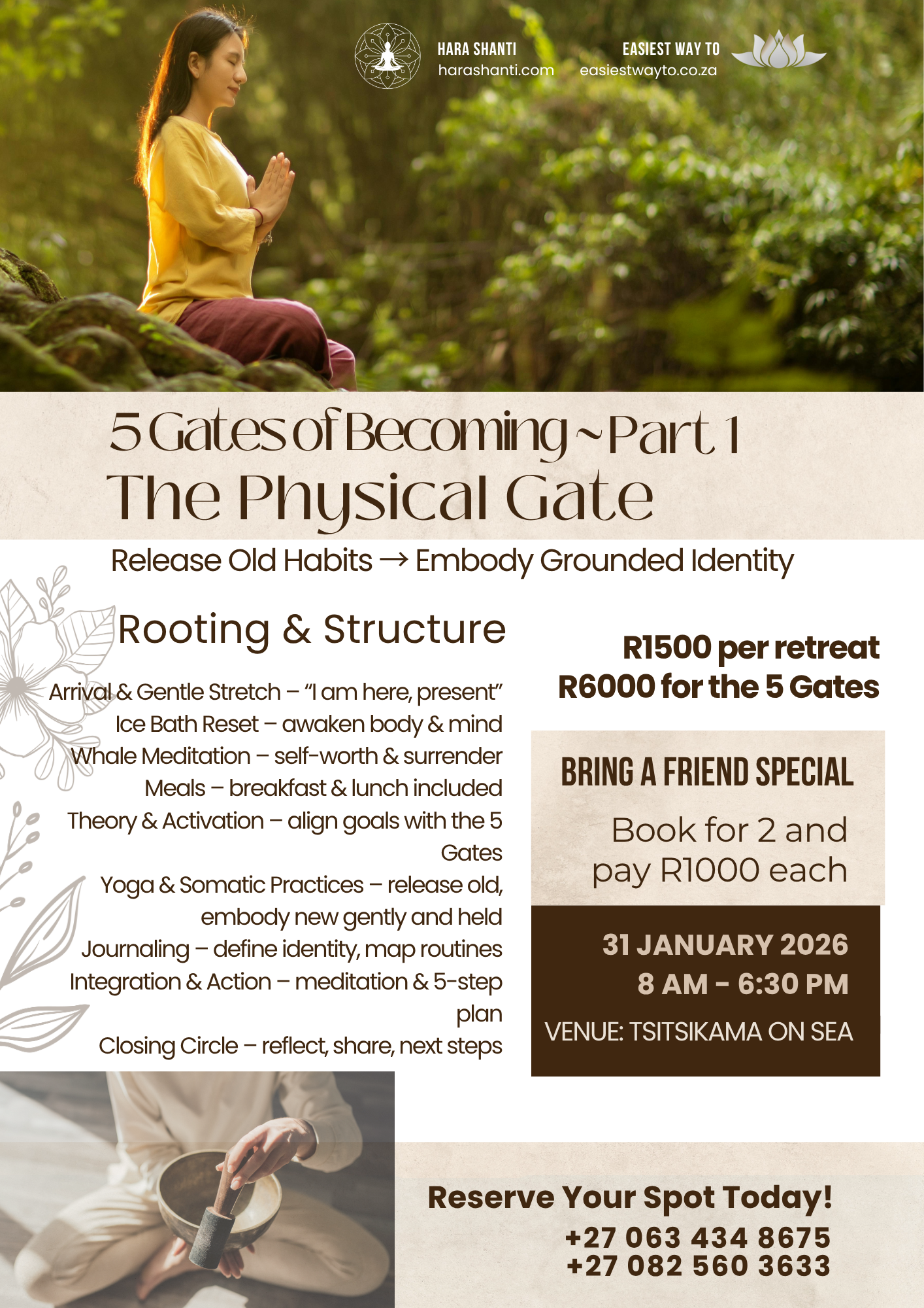 5 Part Retreat Series: 5 Gates Of Becoming